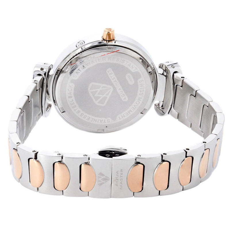 Womens Rose Gold Tone Diamond Watch | Appx 0.14 Carats