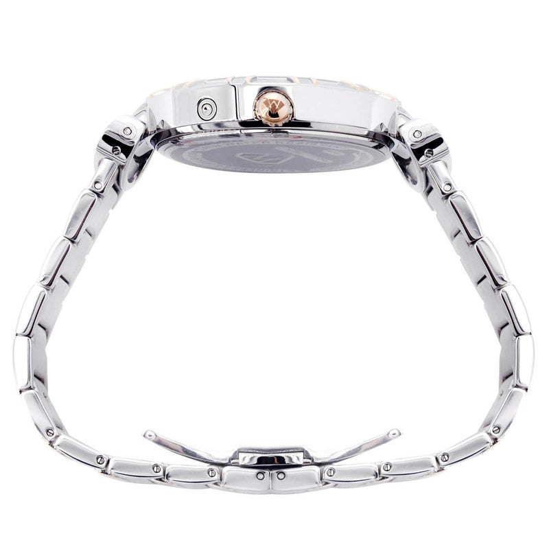 Womens Rose Gold Tone Diamond Watch | Appx 0.14 Carats