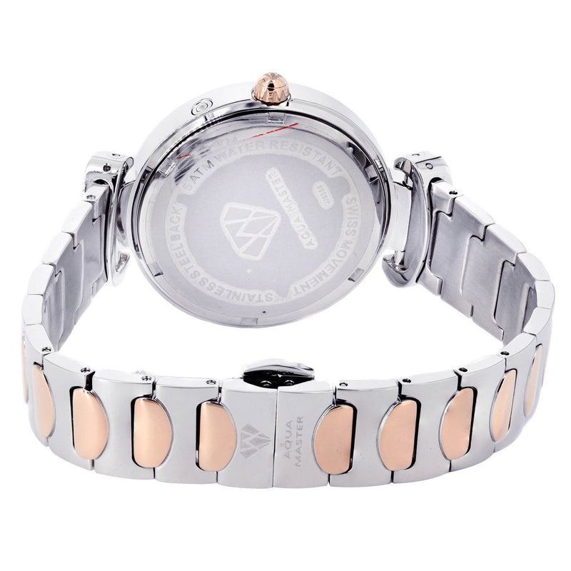 Womens Rose Gold Tone Diamond Watch | Appx 0.31 Carats