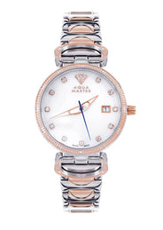 Womens Rose Gold Tone Diamond Watch | Appx 0.31 Carats