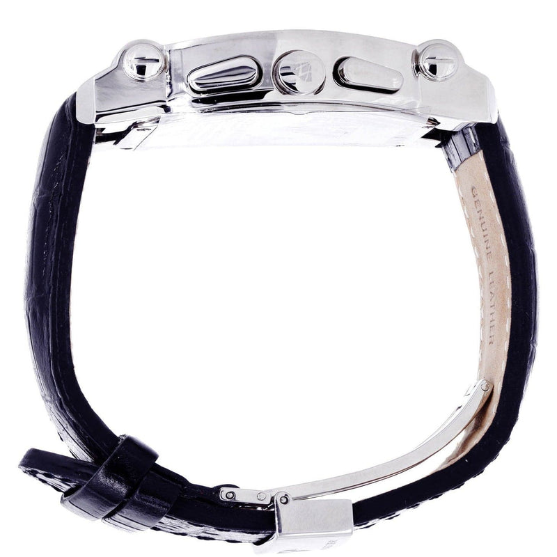 Mens White Gold Tone Diamond Watch | Appx. 2.51 Carats