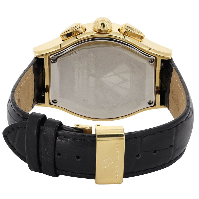 Mens Yellow Gold Tone Diamond Watch | Appx. 1.5 Carats