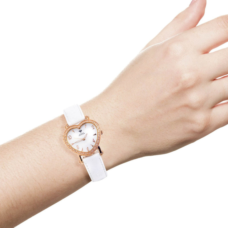 Womens Rose Gold Tone Diamond Watch | Appx 0.51 Carats