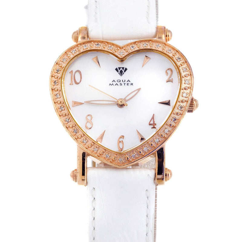 Womens Rose Gold Tone Diamond Watch | Appx 0.51 Carats