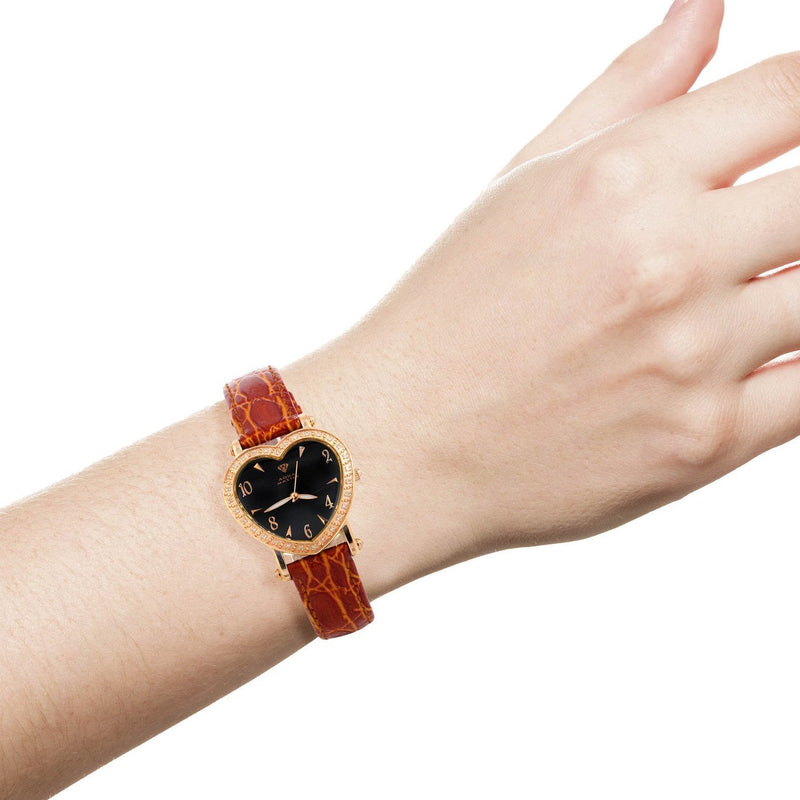 Womens Rose Gold Tone Diamond Watch | Appx 0.52 Carats