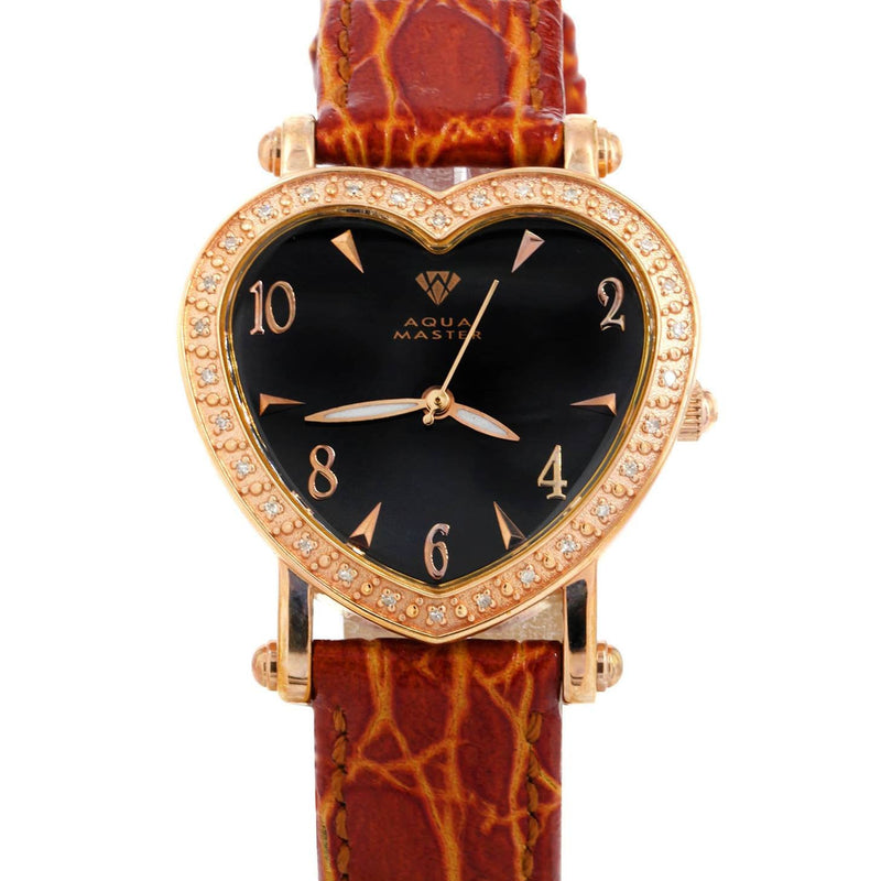 Womens Rose Gold Tone Diamond Watch | Appx 0.52 Carats
