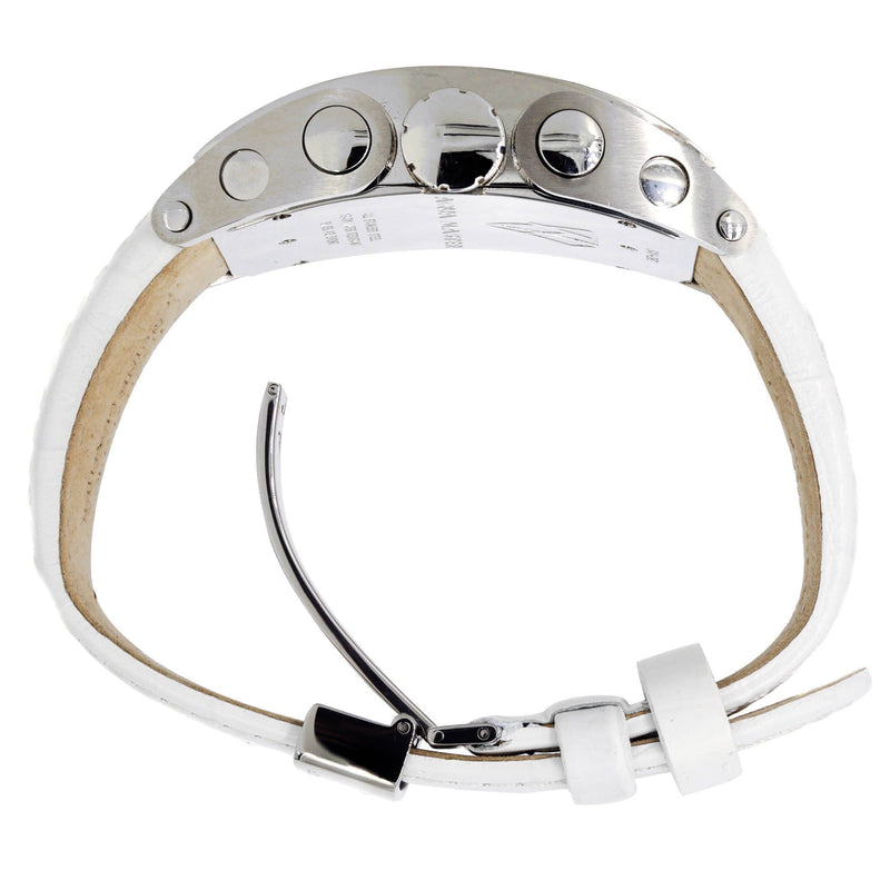 Mens White Gold Tone Diamond Watch | Appx. 3.65 Carats
