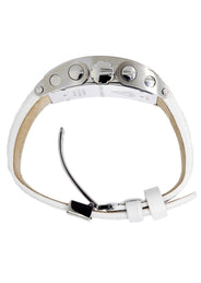 Mens White Gold Tone Diamond Watch | Appx. 3.65 Carats