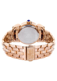 Womens Rose Gold Tone Diamond Watch | Appx 0.6 Carats