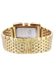 Mens Yellow Gold Tone Diamond Watch | Appx. 2.75 Carats