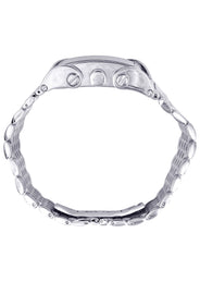 Mens White Gold Tone Diamond Watch | Appx. 2.75 Carats