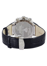 Mens White Gold Tone Diamond Watch | Appx. 5.35 Carats