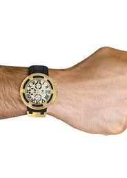 Yellow Gold Tone Diamond Watch | Appx. 0.26 Carats