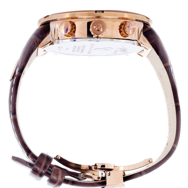 Mens Rose Gold Tone Diamond Watch | Appx. 0.24 Carats