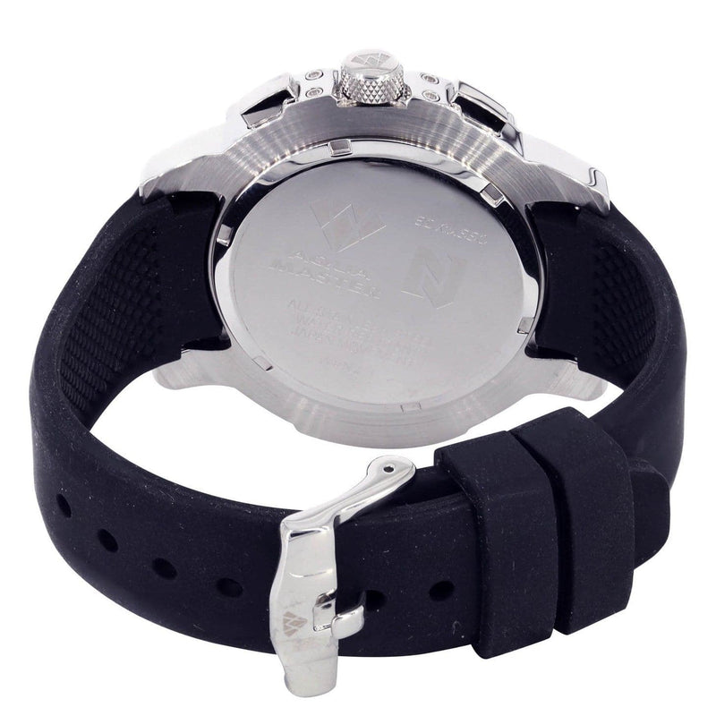 Mens White Gold Tone Diamond Watch | Appx. 0.40 Carats