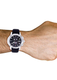 Mens White Gold Tone Diamond Watch | Appx. 0.40 Carats
