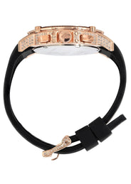 Mens Rose Gold Tone Diamond Watch | Appx. 5 Carats