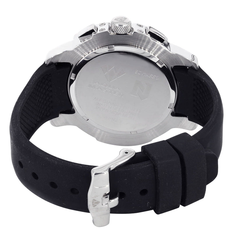 Mens White Gold Tone Diamond Watch | Appx. 1.6 Carats