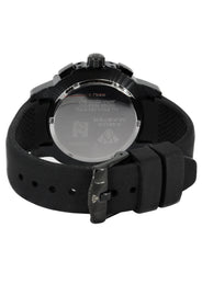 Mens Black Steel Tone Diamond Watch | Appx. 1.6 Carats