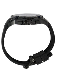 Mens Black Steel Tone Diamond Watch | Appx. 1.6 Carats