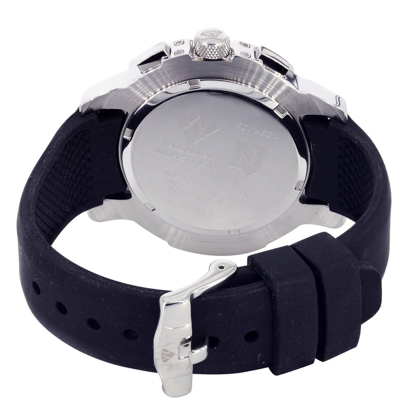Mens White Gold Tone Diamond Watch | Appx. 1.6 Carats