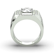 Men's Jewelry - Men's VVS Lab Diamond Ring | Round Brilliant Cut Halo