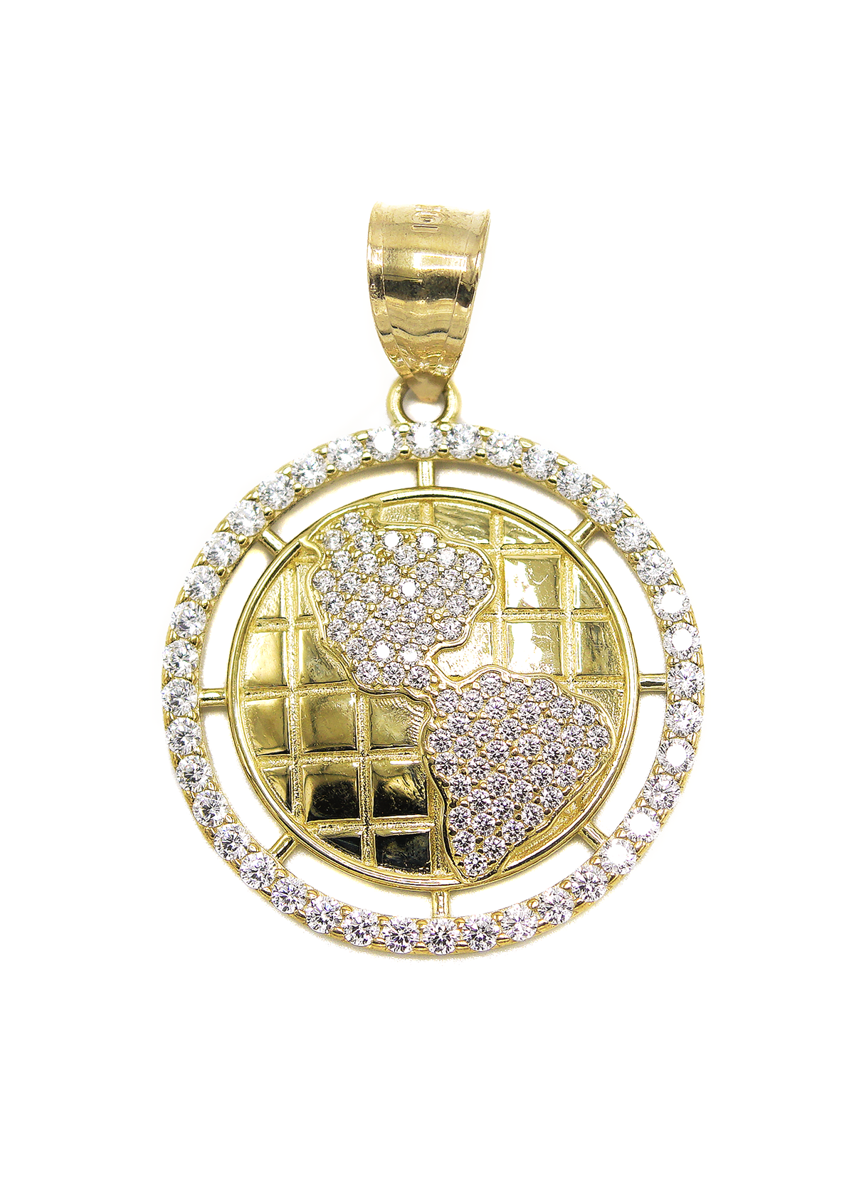 10KGold World Pendant  Gold | 5.5 Grams
