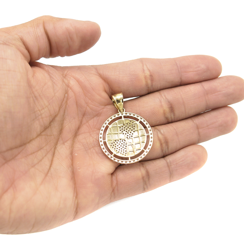 10KGold World Pendant  Gold | 5.5 Grams