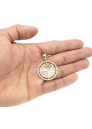 10KGold World Pendant  Gold | 5.5 Grams