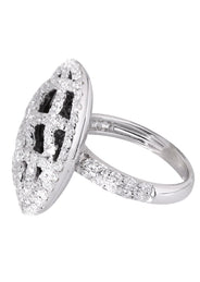 14K Ladies Black Diamond Cocktail Ring | 1.39 Carats | 10.72 Grams