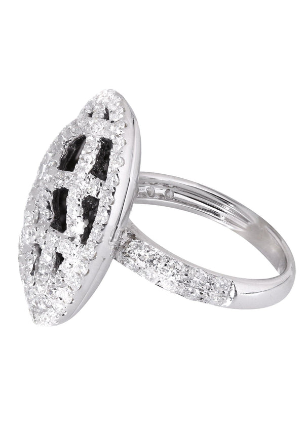 14K Ladies Black Diamond Cocktail Ring | 1.39 Carats | 10.72 Grams