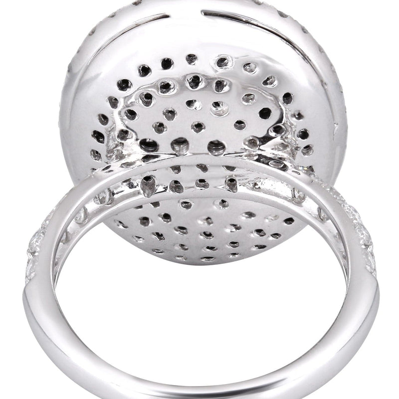 14K Ladies Black Diamond Cocktail Ring | 1.39 Carats | 10.72 Grams