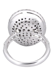 14K Ladies Black Diamond Cocktail Ring | 1.39 Carats | 10.72 Grams