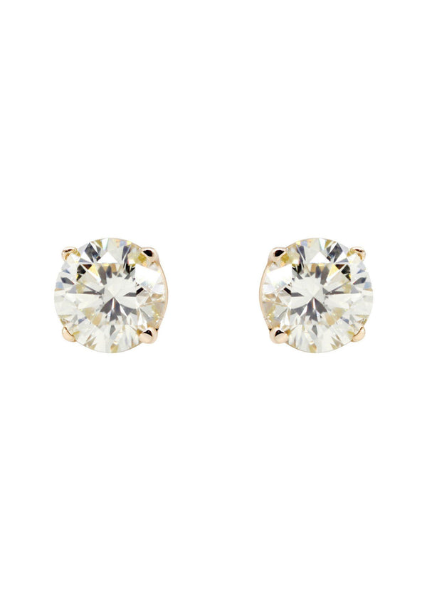 Round Diamond Stud Earrings | 0.26 Carats