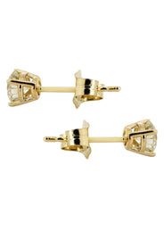 Round Diamond Stud Earrings | 0.26 Carats