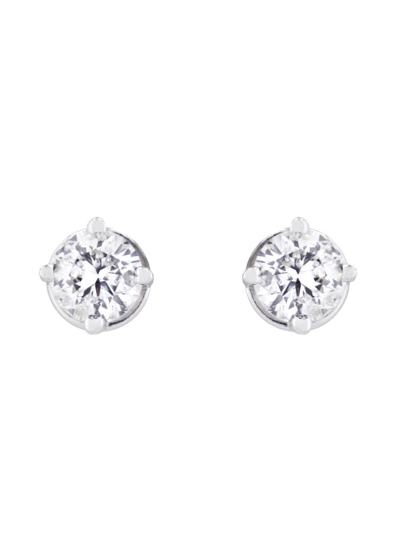 Round Diamond Stud Earrings | 0.5 Carats