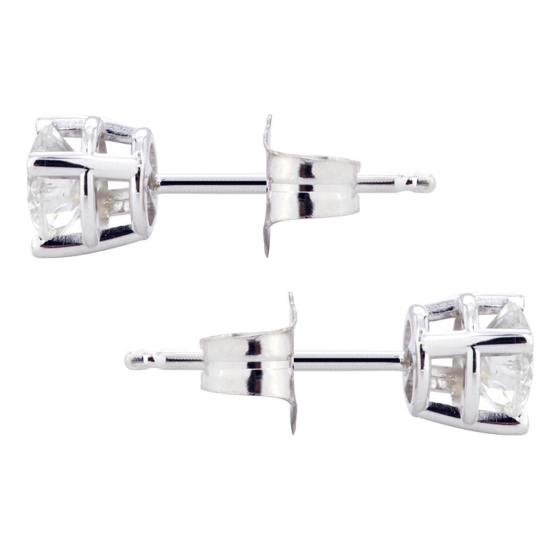 Round Diamond Stud Earrings | 0.5 Carats