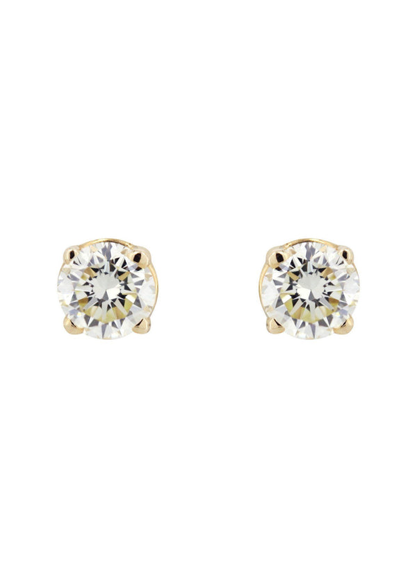 Round Diamond Stud Earrings | 0.3 Carats