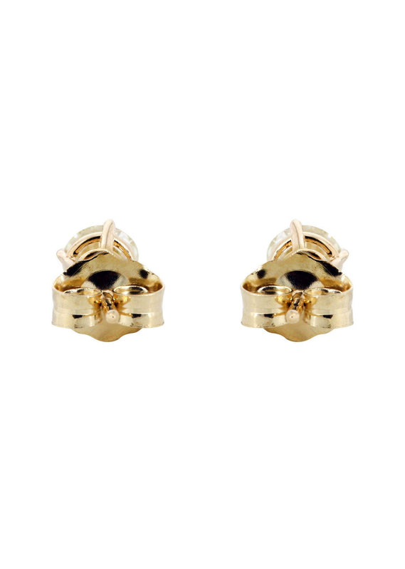 Round Diamond Stud Earrings | 0.5 Carats