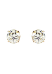 Round Diamond Stud Earrings | 0.5 Carats