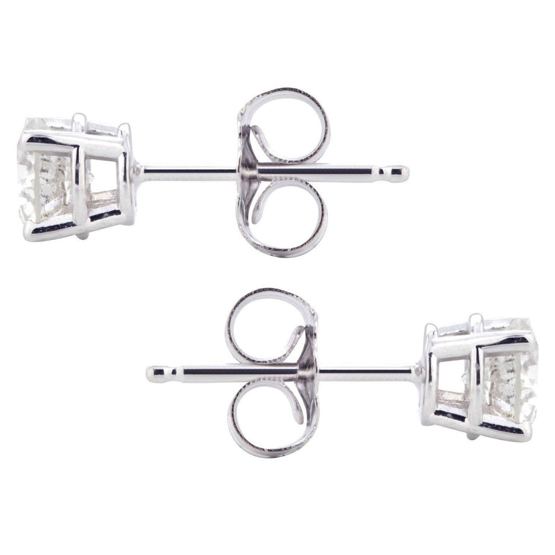 Round Diamond Stud Earrings | 0.35 Carats