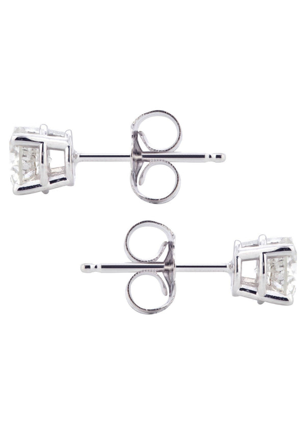 Round Diamond Stud Earrings | 0.35 Carats