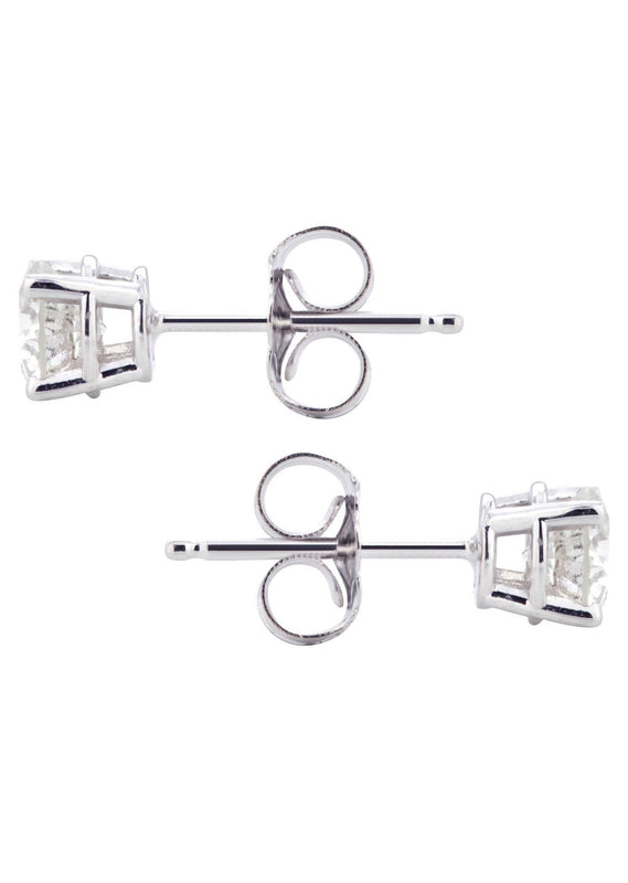 Round Diamond Stud Earrings | 0.35 Carats