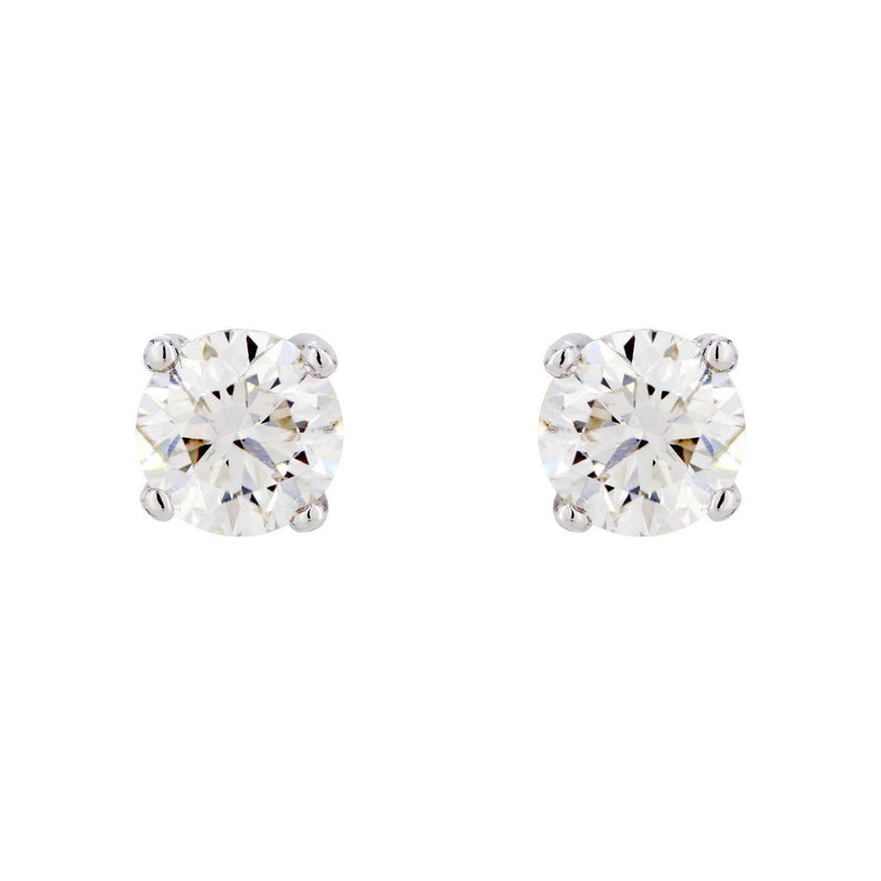 Round Diamond Stud Earrings | 1.5 Carats