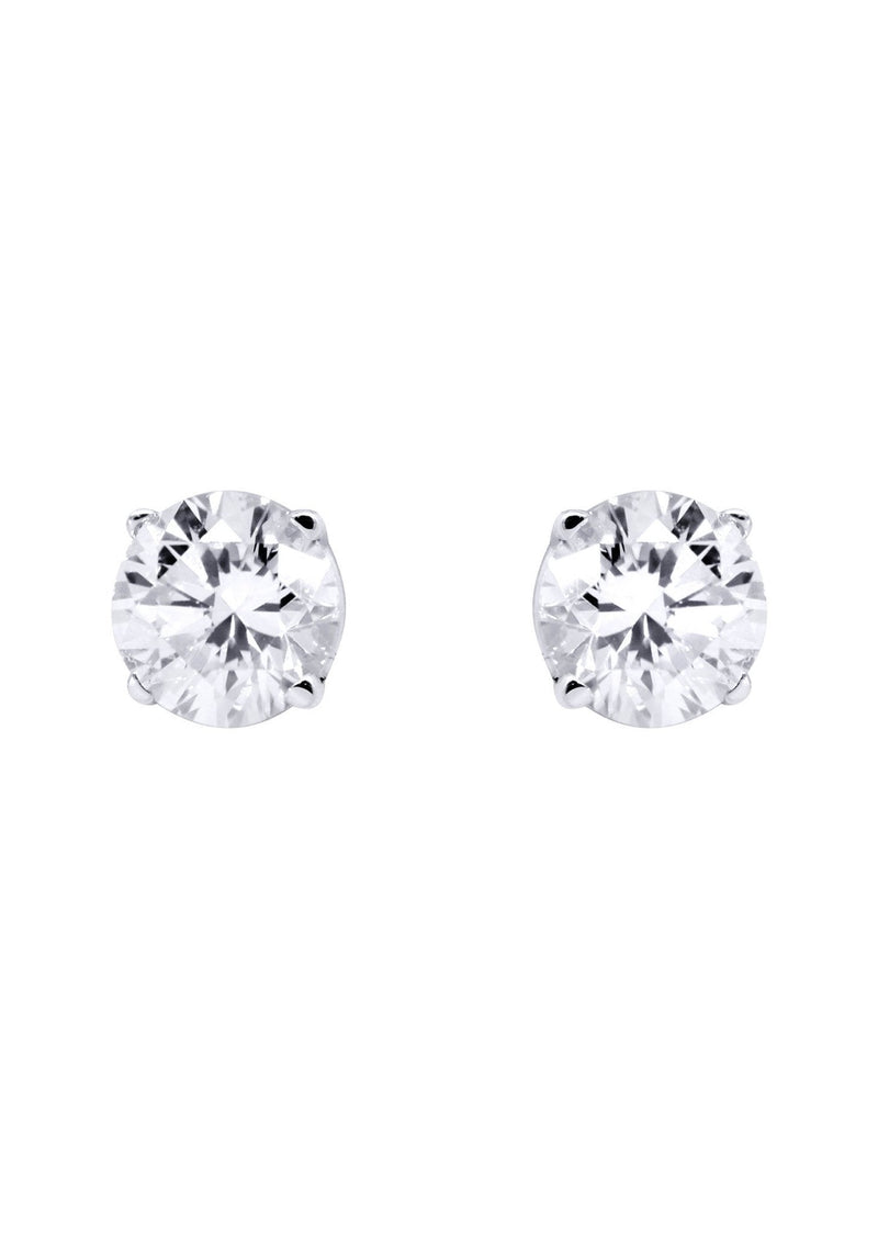 Round Diamond Stud Earrings | 0.3 Carats