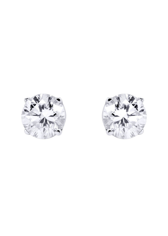 Round Diamond Stud Earrings | 0.3 Carats