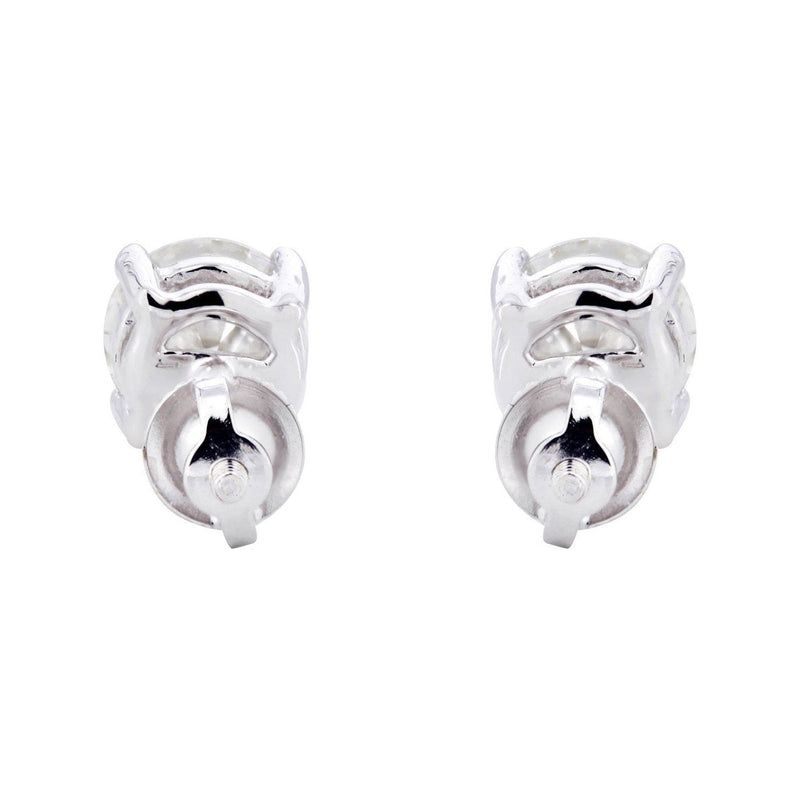 Round Diamond Stud Earrings | 1.4 Carats