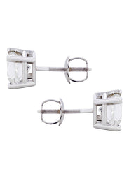 Princess Diamond Stud Earrings | 1.82 Carats