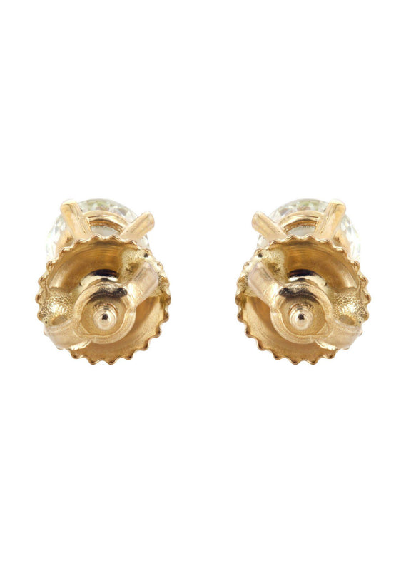 Round Diamond Stud Earrings | 1.15 Carats