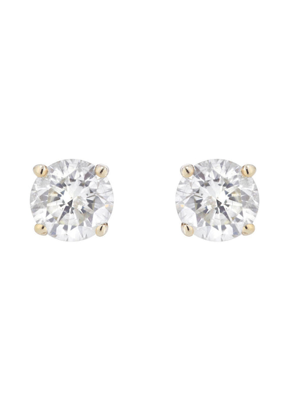 Round Diamond Stud Earrings | 1.15 Carats